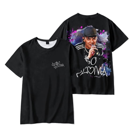 Peso Pluma T-Shirt Merch Tee For Women/Men O-neck Short Sleeve Casual Tshirt Streetwear
