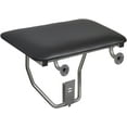 thumbnail image 4 of Seachrome Ssb-280150-N Signature 28" Wall Mounted Folding Shower Seat - Black, 4 of 7