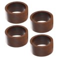 thumbnail image 4 of FOMIYES Wooden Napkin Rings in Assorted Colors for Elegant Table Decor and Everyday Use 4 Pieces, 4 of 8