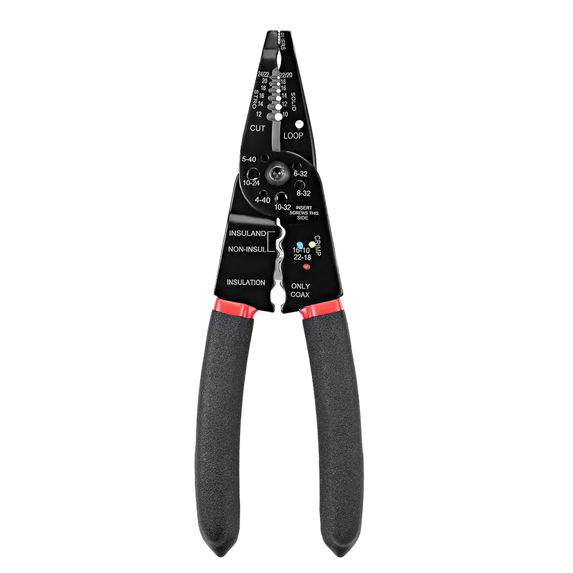Wire Stripper&Cutter&Crimper Pliers and Bolt Cutter Wire Looping 
