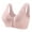 Bean Paste, variant on Front Closure Bras for Women No Underwire Padded - Comfortable Push Up Simple Brassiere,Cotton Wirefree Bra, Everyday Bra