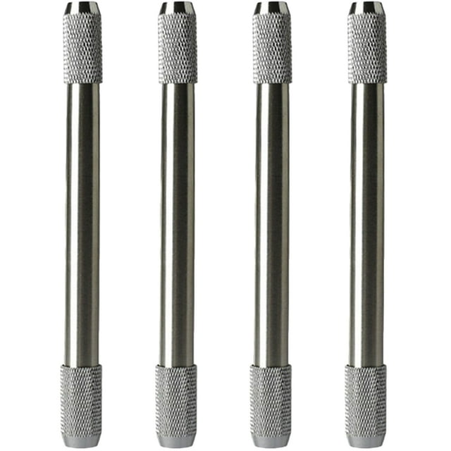 4 Pcs Rallonges de Crayons en Métal Rallonges de Crayons à Double Pointe Rallonges de Crayons Portables