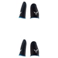 thumbnail image 2 of Inteprter 2Pcs Fingertip Gloves Touch Sensitive Thumbs Game Cover Phone Finger Sweat-Proof Gaming Sleeves Nylon Breathable Type2 NO2, 2 of 6