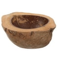 thumbnail image 3 of Natural Coconut Shell Scented Candle Cup Hainan Old Bowl Dried Fruit Plate, 3 of 8