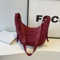 thumbnail image 2 of Xihbxyly En Venta Bolso de Hombro Nailon, Bolso Cruzado Grande, Bolso de Hombro para Mujer, Bolso Medio Holgado, Bolso de Hombro para Mujer, Bolso de Hombro de Clase para Estudiantes, Bolso de Tela d, 2 of 7
