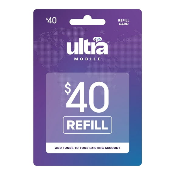 Ultra Mobile Prepaid Wireless $40 e-Pin Top Up (Email Delivery)