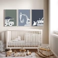 thumbnail image 4 of Construction Truck Wall Art Decor Toddler Boys Room Canvas Wall Art Tractor Vehicle Posters Dump Truck Wall Art Kids Bulldozer Pictures Nursery Prints for Boys Bedroom Unframed(only canvas), 4 of 6