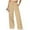 *khaki, variant on ClodeEU Women's Wide Leg Sweatpants, Baggy Drawstring High Waisted ,Joggers Lounge Sweat Pants with Pocket khaki,Womens Plus S
