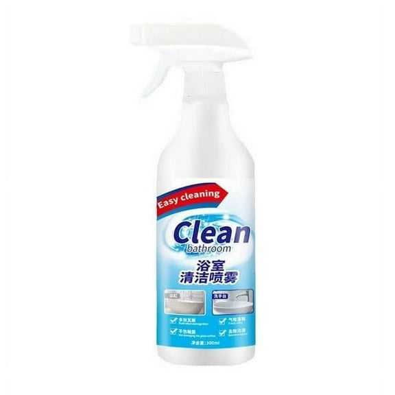 Bathroom Cleaner,All-Purpose Bathroom Cleaner,Deep Cleans,Removes Limescale,And Freshens Surfaces,Heavy-Duty Soap Scum Remover,Perfect For Showers, Tubs, And Tiles 300ml
