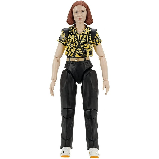 Bandai Stranger Things Colección de Figuras Hawkins de 6” - Eleven (Outfit Amarillo)