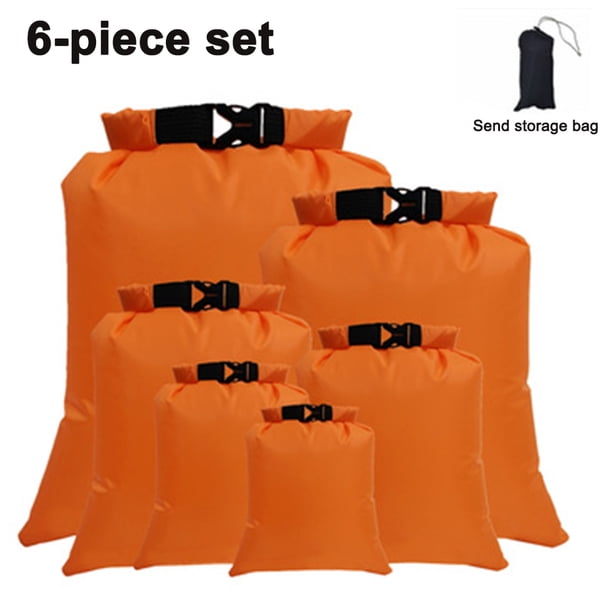 Bolsa seca impermeable – Bolsa de compresión seca enrollable que mantiene el equipo seco para kayak, playa, rafting Fokelyi 221277-3