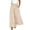 Beige #11, variant on Womens Wide Leg Pants Linen Palazzo Pants 2026 Summer Flowy Baggy Culottes Lightweight Strech Plus Size Beach Trousers with Pockets M