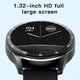 thumbnail image 2 of Reloj inteligente 2 en 1 Smartwatch de moda Monitor de salud de frecuencia cardíaca con pantalla de 1,32 pulgadas, 2 of 8