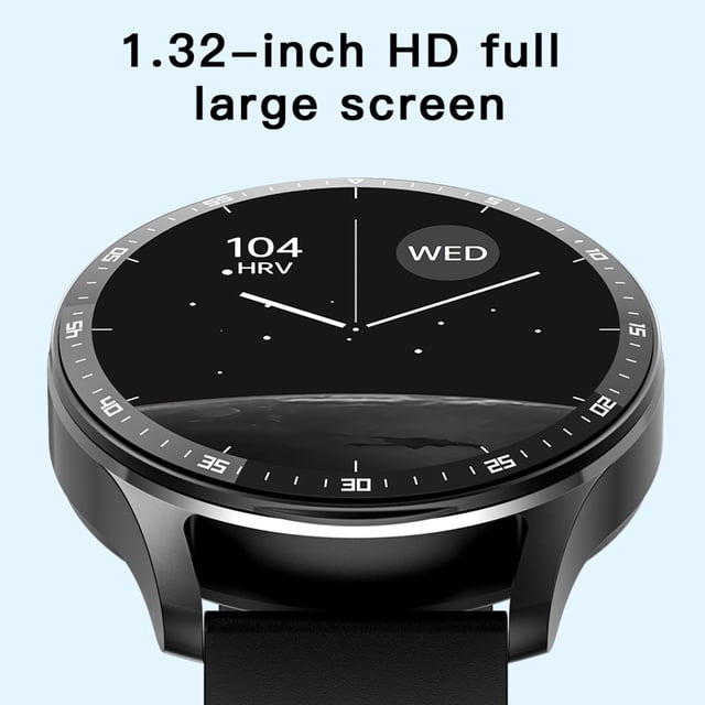 Reloj inteligente 2 en 1 Smartwatch de moda Monitor de salud de frecuencia cardíaca con pantalla de 132 pulgadas