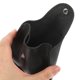 thumbnail image 5 of Raindrops Organizador Portátil De Cuero Negro Para Monedas Y Tarjetas Con Estructura Interna Eficiente, 5 of 6