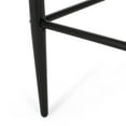 thumbnail image 6 of Noble House Boise Fabric and Metal 30 Inch Barstools, Set of 2, Beige, Black, and Gold, 6 of 10