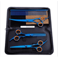 thumbnail image 1 of Kit 4 Tijeras Estilista Malubero De Acero Inoxidable Malu1562, 1 of 3
