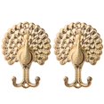 thumbnail image 1 of Abrazaderas Cortina Zulema 1 Par de Holdback s Bolsa De Capas Cortina Tiebacks color Oro, 1 of 8
