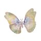 thumbnail image 5 of Pinzas para el pelo con degradado, tocado con diseño de tarjetas, pinzas para el pelo para niñas, accesorios de moda para el pelo, diseño de mariposa, plegables, con marco de metal, para, 5 of 8
