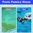 HandHeld Pools Pumice Stone, Pool Cleaning Block with Handle, Swimming Pumice Pool Tile Stone