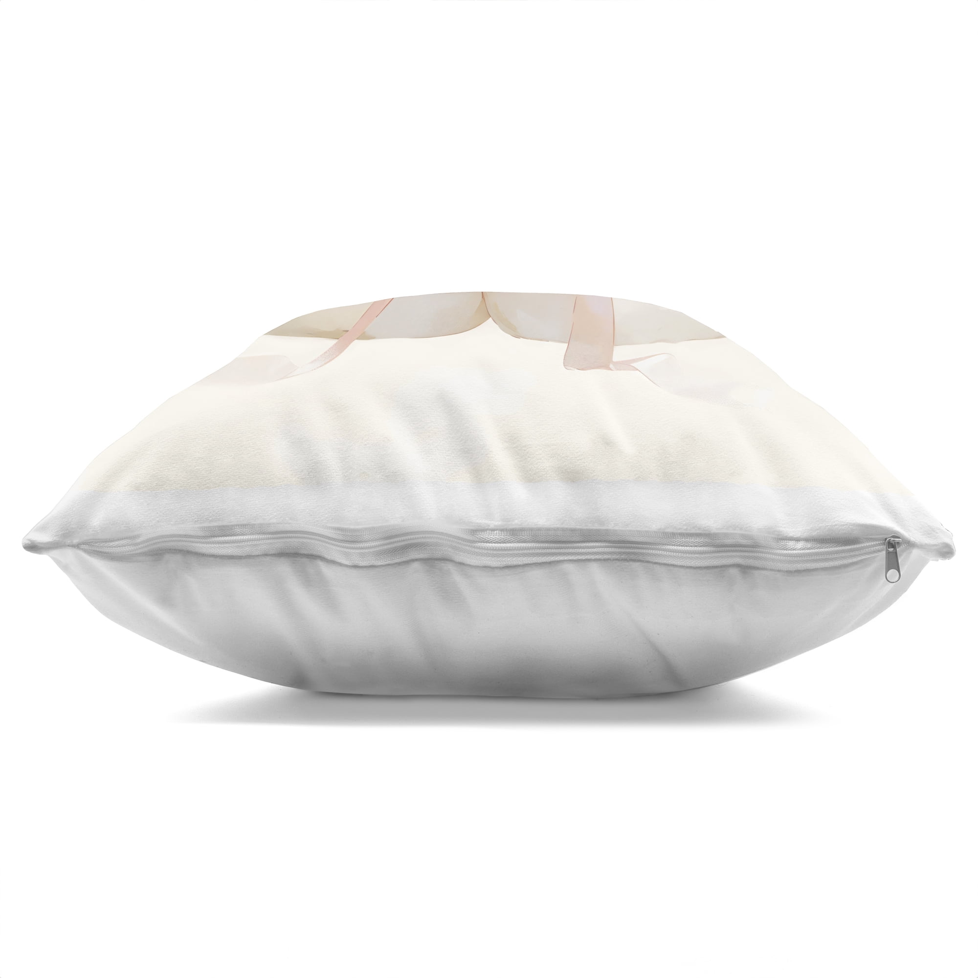 Stupell Industries Swan Pair with Bow Decorative Printed Throw Pillow, design by Creative Studio
