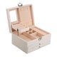 thumbnail image 3 of Organizador de cajas de joyería, caja de almacenamiento de joyas, caja de almacenamiento de joyas múltiples, caja de joyería estética elegante, 3 of 9