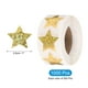 thumbnail image 2 of 1000 piezas de etiquetas adhesivas en forma de estrella doradas/plateadas de 1 pulgada para tienda y hogar, 2 of 6