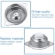 thumbnail image 3 of Paquete de 12 ruedas giratorias de 360° con cojinetes de bolas de 1" silenciados, 3 of 5