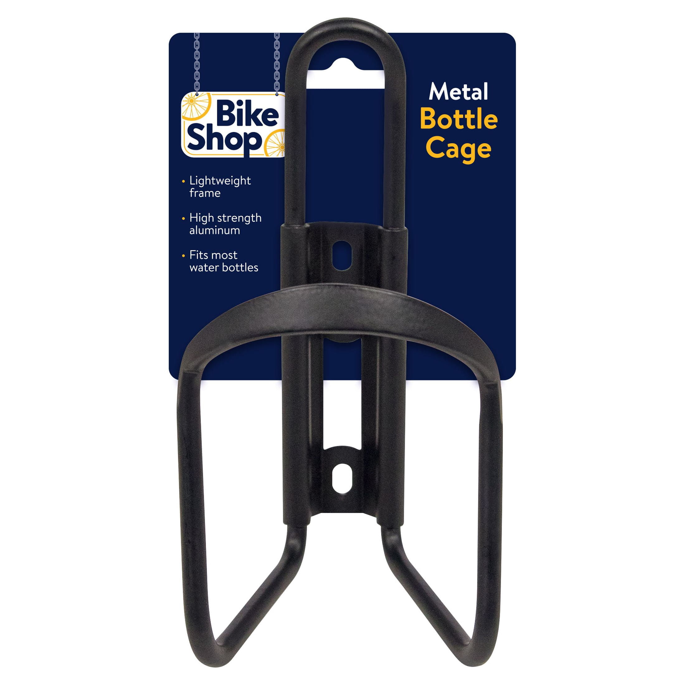 Bike Shop Essential Metal Water Bottle Cage, Black
