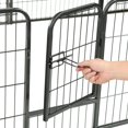 thumbnail image 7 of vidaXL Dog Playpen 12 Panels Steel 31.5"x23.6" Black, 170573, 7 of 7