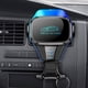thumbnail image 1 of Cargador inalámbrico para coche, 15 W, carga rápida, sujeción automática y soporte para cargador inalámbrico., 1 of 9
