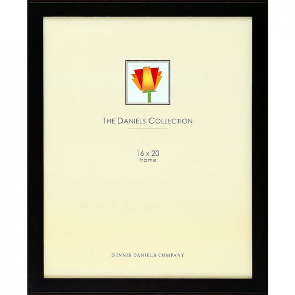 ONE-STEP gallery style 16x20 frame in ebony-black stain by Dennis Daniels - 16x20