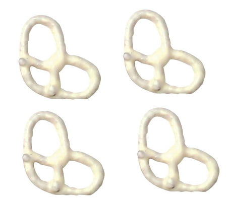 Asher's White Chocolate Covered Pretzels, 7 Pounds by