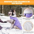 thumbnail image 4 of Winter Jacket for  Dogs, Easy  3XL  Snow Coat Velcro  Pet Puffer Clothes with Harness Hole Adjustable Reflective Quilted Pet Cold Weather Vest for Girl Female, 4 of 6