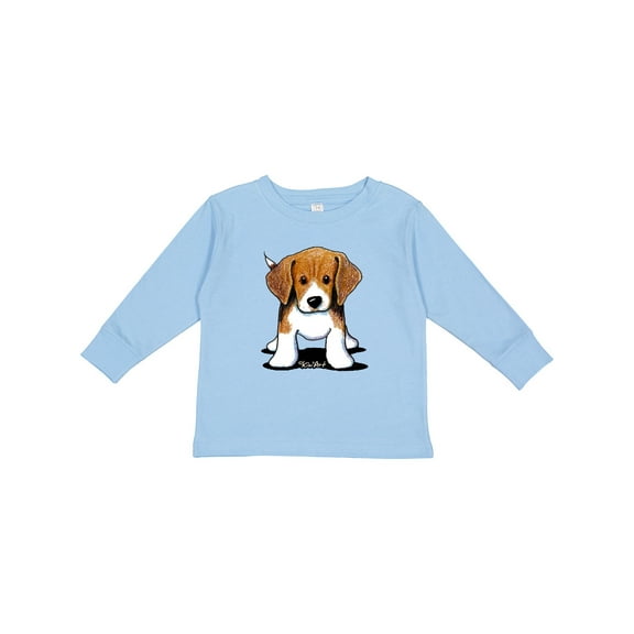 Inktastic Beagle Boys or Girls Long Sleeve Toddler T-Shirt