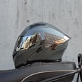 thumbnail image 3 of Casco de motocicleta ORZ, unisex, modular, abatible, de cara completa, para carreras, con viseras dobles, aprobado por DOT, 3 of 5