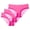 Hot Pink, variant on Ice Silk Yoga Thong Panties for Women - Low Lift Seamless Briefs, Soft Breathable No Show Base Layer 3 Pack Solid for Daily Wear