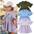 thumbnail image 1 of Robe d'Été Décontractée Princesse pour Tout-Petits, Bébés, Filles, Robe Soleil, Vêtements, 1 of 5