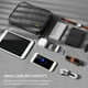 thumbnail image 3 of Organizador de viaje UGREEN Bolsa de Almacenamiento para dispositivos electrónicos color negro, 3 of 40