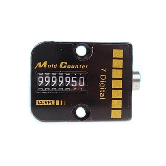 7-Digit Counter 0-9999999 Mechanical Small Industry Counter Automatic Mold