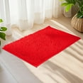 thumbnail image 4 of Snowy Red Floor Mat - Carpet Floor Mat *1 Piece - Chenille Polyester Carpet, 4 of 7