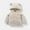Beige, variant on Baby Girls Winter Coat Jacket Cute Bear Ear Hooded Jackets with Pockets for Kids Baby Girls Winter Coat Baby Clothes 6-12 Months