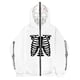 thumbnail image 1 of Sudadera con esternón oscura Y2K europea y americana, sudaderas con capucha para hombres y mujeres, pareja gótica, sudadera con cremallera larga de gran tamaño Harajuku, 1 of 4