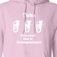 thumbnail image 3 of Inktastic Funny Tuba Player Music Joke Adult Hoodie Sweatshirt, 3 of 4