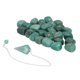 thumbnail image 2 of Juego de 25 piedras de runas de cristal con bolsa de péndulo curativas, piedras de runas de adivinación de buena suerte para meditación, Aventurina verde, 2 of 5