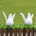 thumbnail image 4 of fankhu Artificial White Birds Artificial Foam Decorative Birds for Wedding Decor, 4 of 9