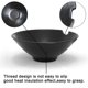 thumbnail image 3 of 6-piece Ramen Bowl Set With 1000 Ml Filling Quantity - Traditional Japanese Crockery Set With Chopsticks And Spoon In Black, 3 of 4