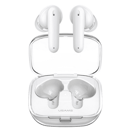 for Huawei Honor 30 Pro Wireless Earbuds Bluetooth 5.3 Headphones with Transparent Charging Case,Wireless Earbuds with HD Mic,Waterproof Earphones,Smart Touch Control - White