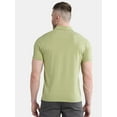 thumbnail image 3 of Ozark Trail Men's and Big Men's Merino Wool Blend Polo Shirt, Sizes S-3XL, 3 of 5