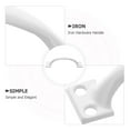 thumbnail image 3 of OATIPHO 1 Set Metal Door Handle For Wooden Doors Iron Rectangular Classic Style Handles For Home Renovation, 3 of 8
